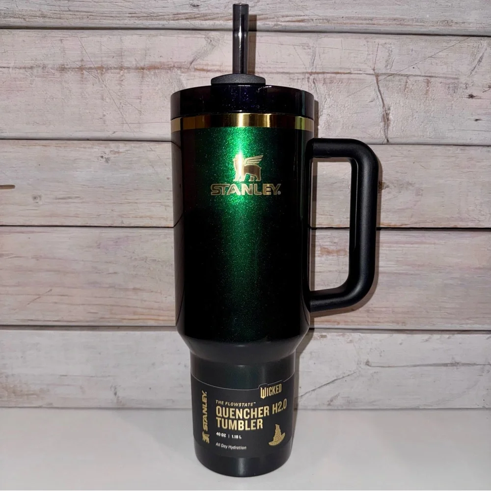 Stanley x Wicked 40oz Elphaba for Good Tumbler - Green, Purple, Black - NWT 2025 - Picture 1 of 9